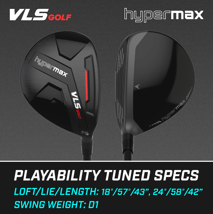 Fairway Wood | VLS Hypermax 7 Model | Optimized High Launch And Forgiveness