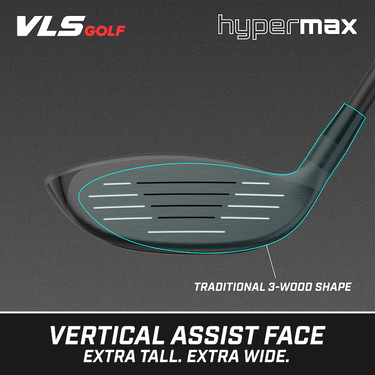 Fairway Wood | VLS Hypermax 7 Model | Optimized High Launch And Forgiveness