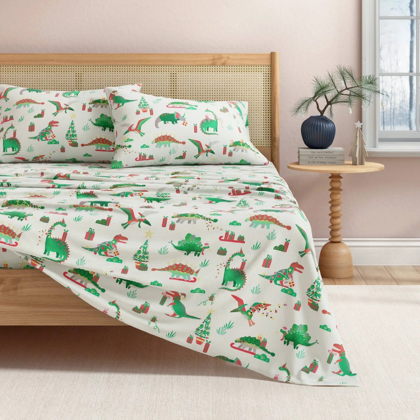 Turkish Cotton Christmas Flannel Sheet - Whittaker Collection from PriceLows™