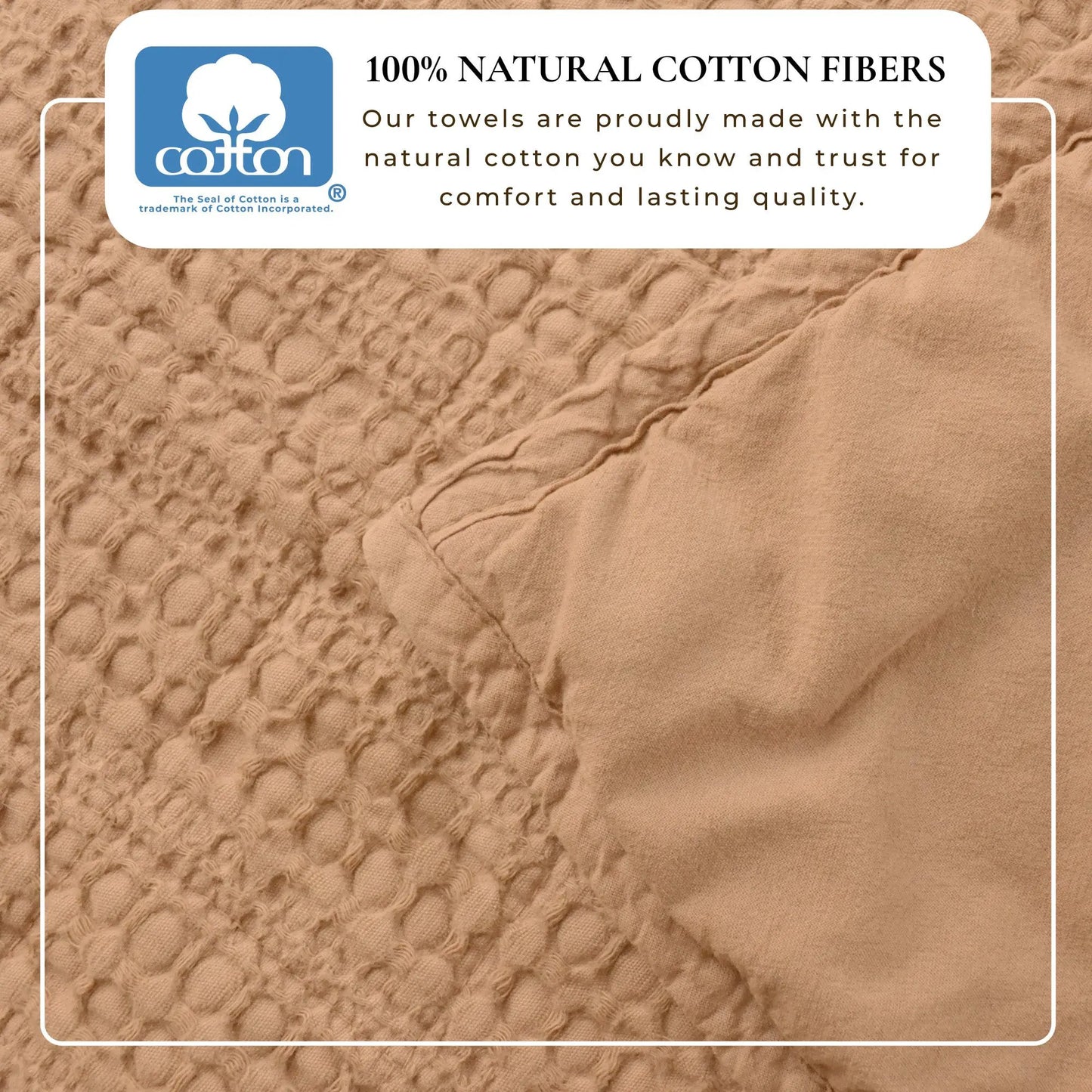 100% Cotton Honeycomb Waffle Garment Washed Quilt Set - Genevieve Collection from PriceLows™