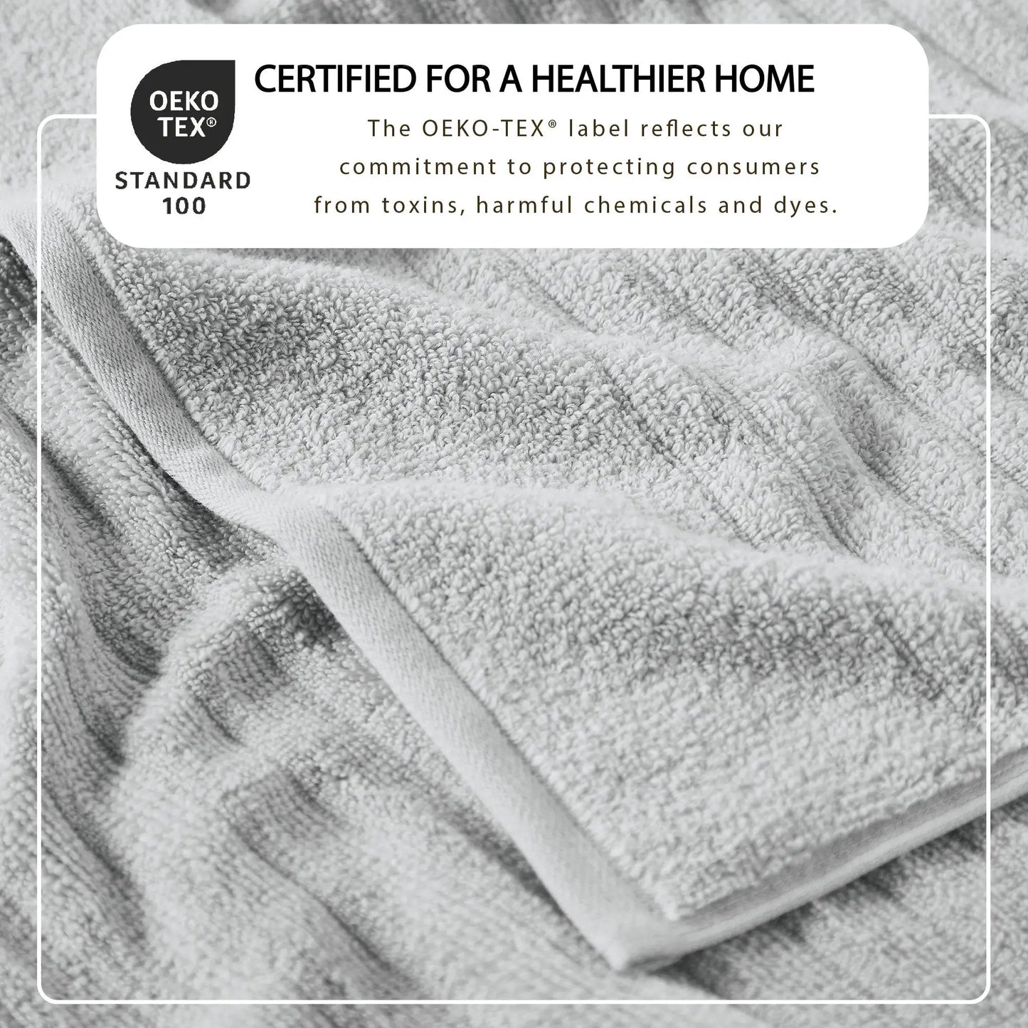 Luxury Combed Cotton Bath Towel Set - Karina Collection from PriceLows™