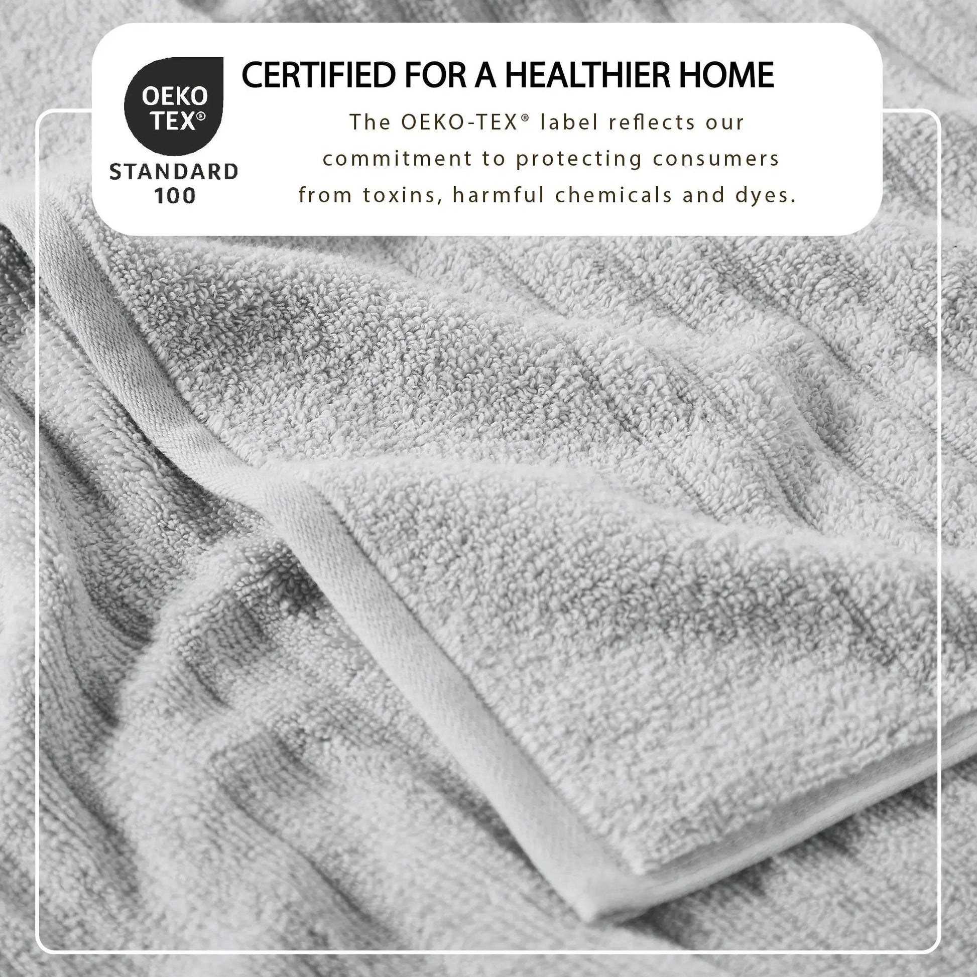 Luxury Combed Cotton Bath Towel Set - Karina Collection from PriceLows™