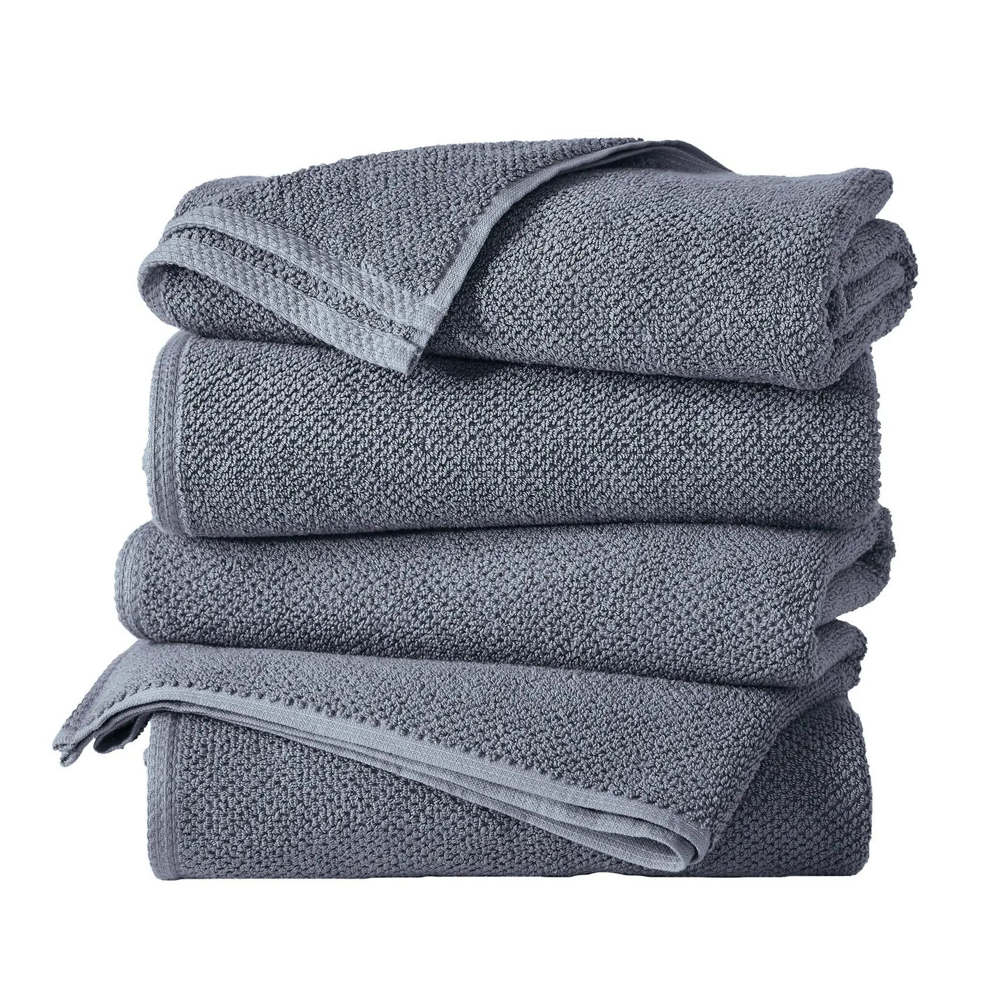 Cotton Textured Bath Towel Set - Acacia Collection from PriceLows™