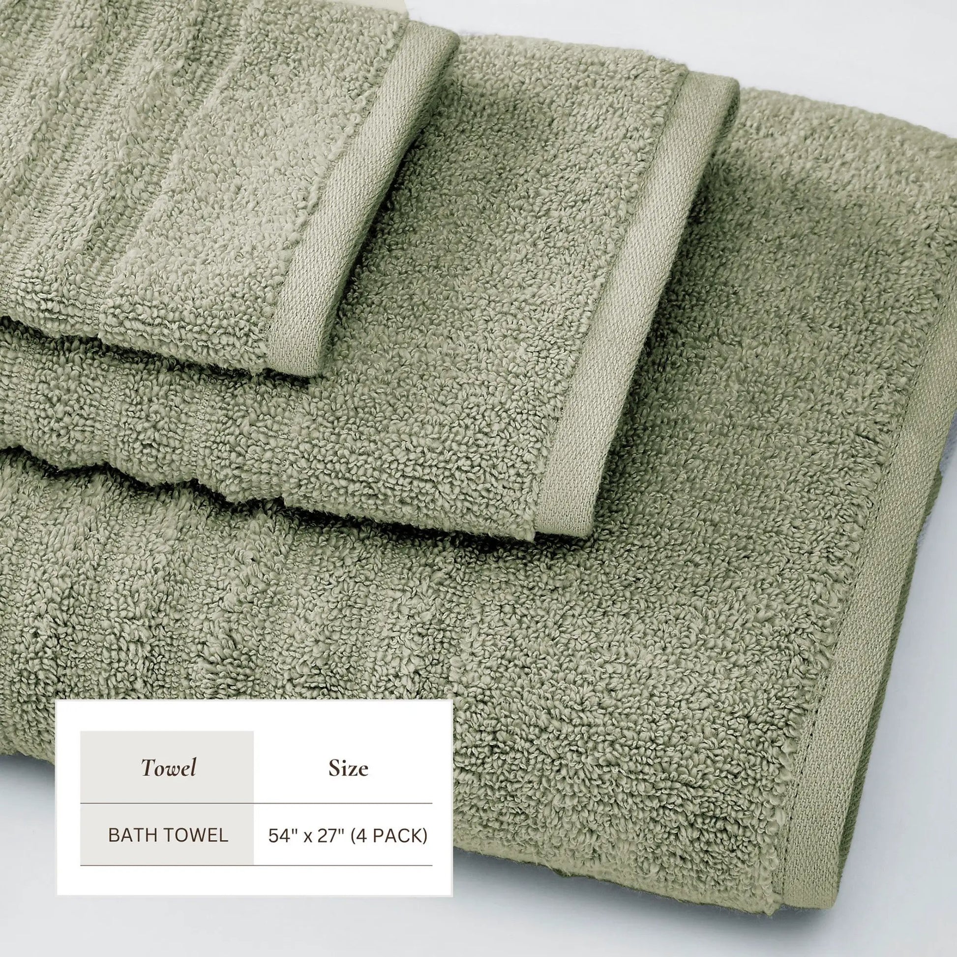 Luxury Combed Cotton Bath Towel Set - Karina Collection from PriceLows™