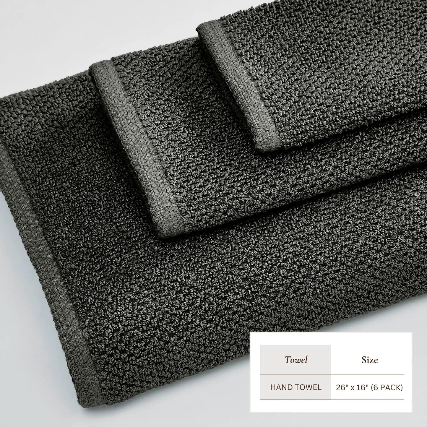 Cotton Textured Bath Towel Set - Acacia Collection from PriceLows™