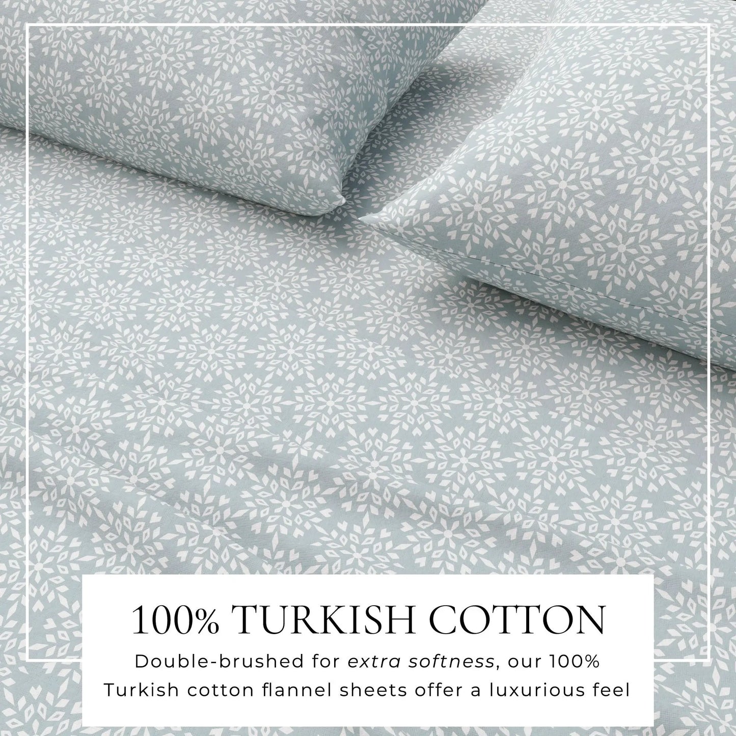Turkish Cotton Flannel Sheet - Belle Collection from PriceLows™