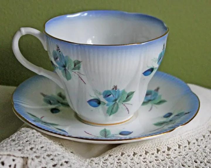 Duchess Fine Bone China Tea Cup and Saucer | Autumn Motif | Collectible Vintage | Collectors & Hosts