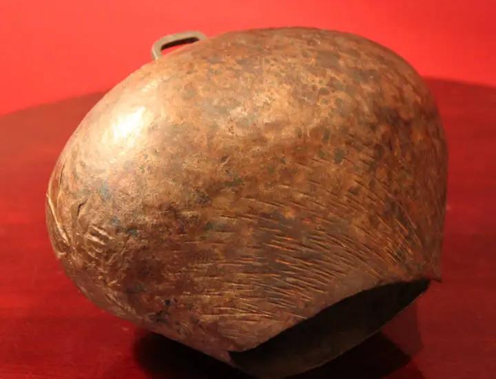 Hand Hammered Copper Bell | Vintage Style | Extra Large 9 In | Rustic Decor