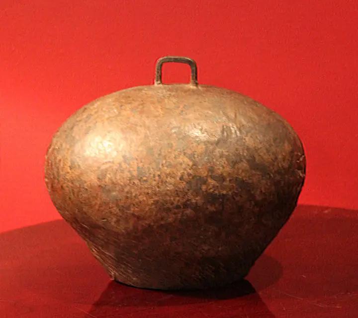 Hand Hammered Copper Bell | Vintage Style | Extra Large 9 In | Rustic Decor
