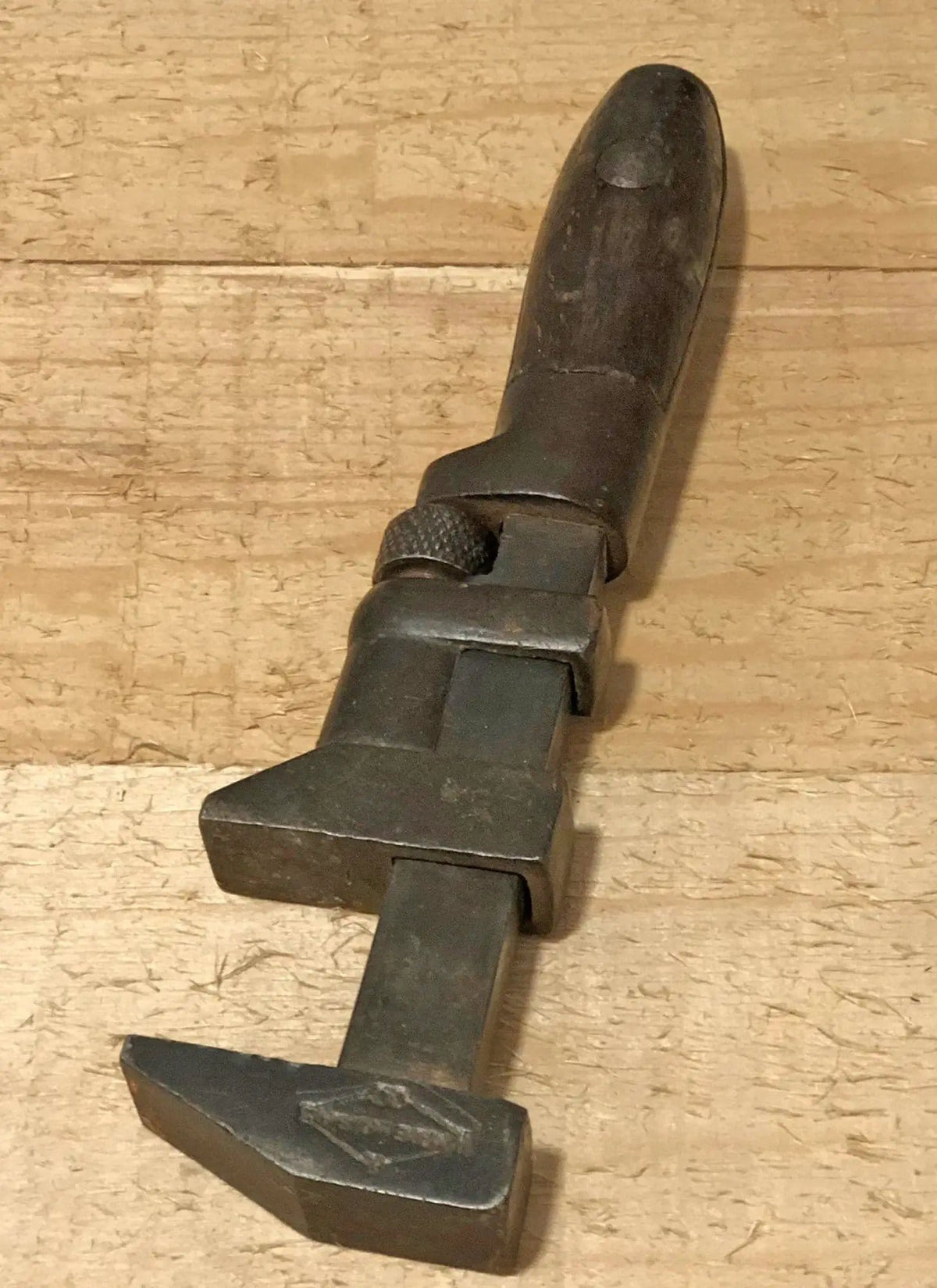 Antique OPI & PRY Craft Man Wrench | Collectible Manual Tool with Wooden Handle | Collectible Vintage | Gift for Him for Christmas