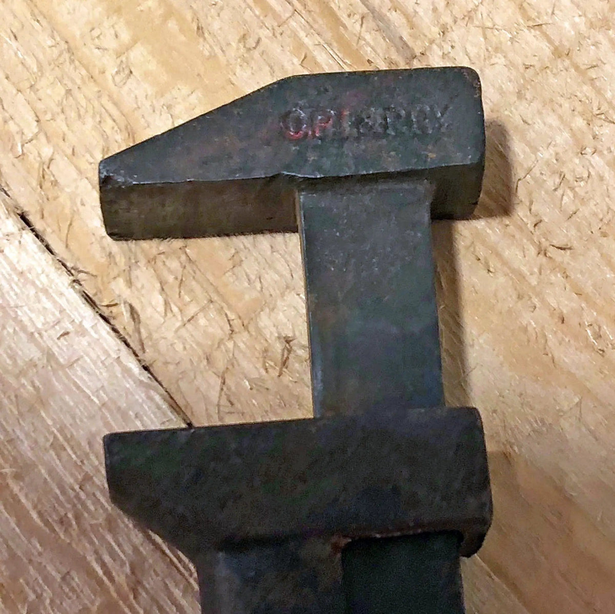 Antique OPI & PRY Craft Man Wrench | Collectible Manual Tool with Wooden Handle | Collectible Vintage | Gift for Him for Christmas