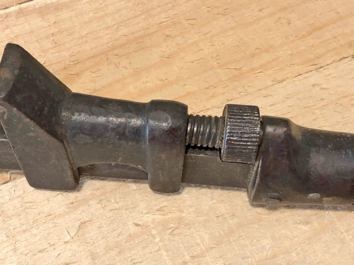 Antique OPI & PRY Craft Man Wrench | Collectible Manual Tool with Wooden Handle | Collectible Vintage | Gift for Him for Christmas