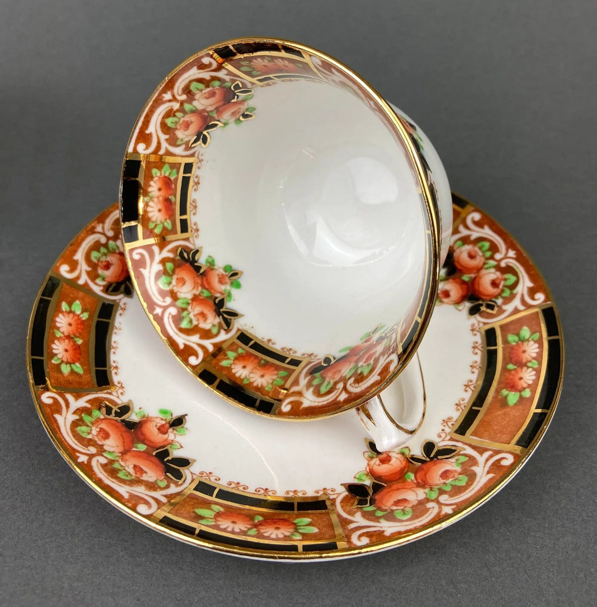 Vintage TeaCup and Saucer | Hand Painted Royal Albert Bone China | Heirloom Pattern | Collectors & Hosts