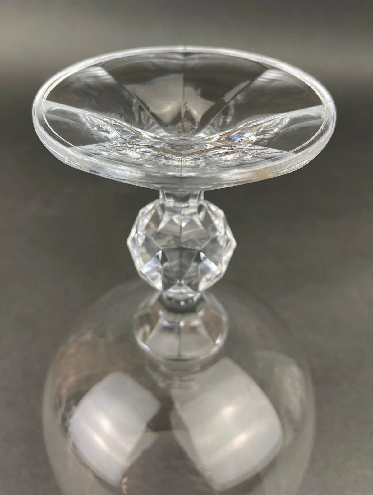 Vintage Crystal Goblets | Queens Lace Etched | Set Of 6 | 6 Inch Height