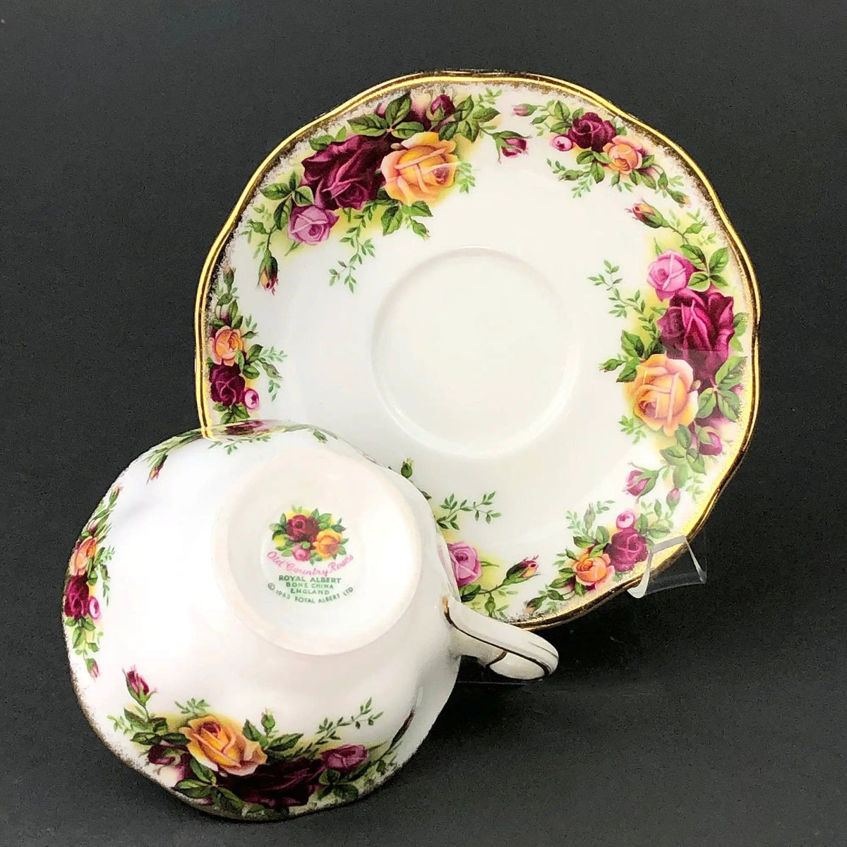 Royal Albert Cup and Saucer | Old Country Roses Motif Tea/Coffee Set | Replacements | Gift for Mom
