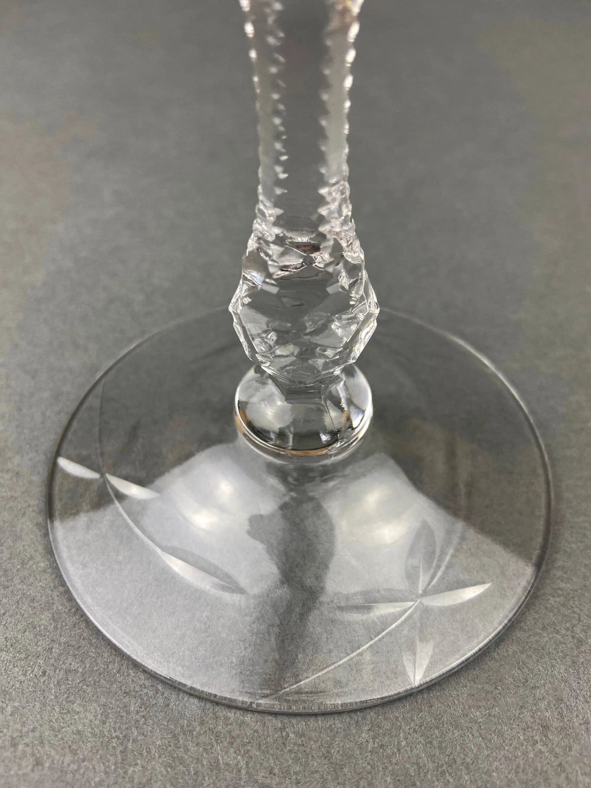 Champagne Flutes | Cut Crystal Glass | 6 Oz Capacity | Set Of 6