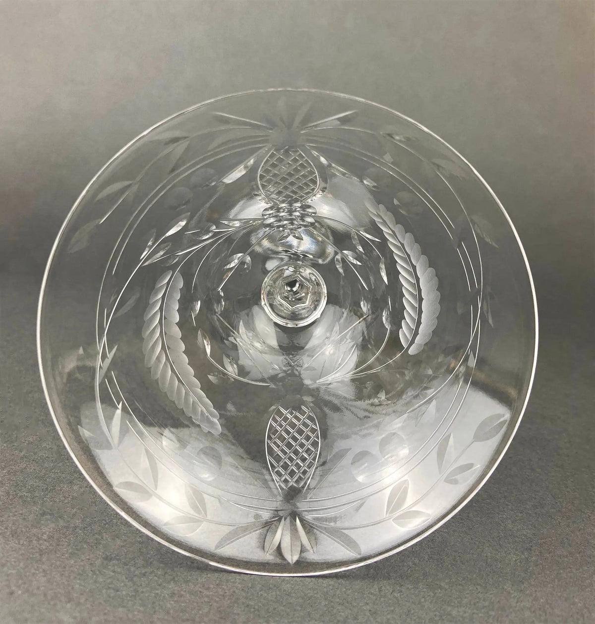 Champagne Flutes | Cut Crystal Glass | 6 Oz Capacity | Set Of 6
