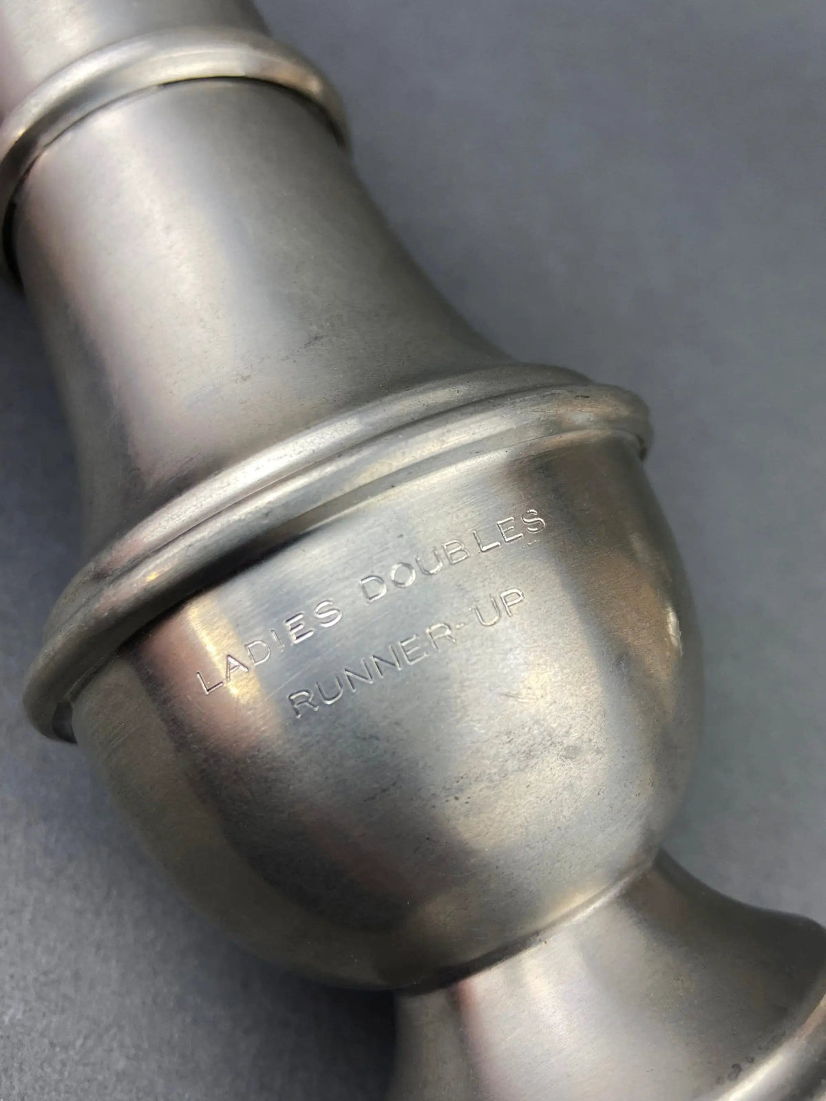 Vintage Reed & Barton Pewter Muffineer | Ladies Doubles Runner Up | Collectible Vintage | Collectors & Hosts