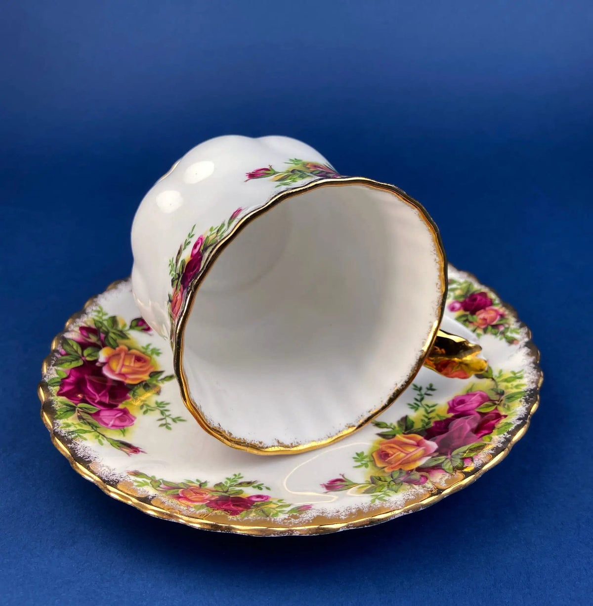 Royal Albert Cup and Saucer | Old Country Roses Motif Tea/Coffee Set | Replacements | Gift for Mom