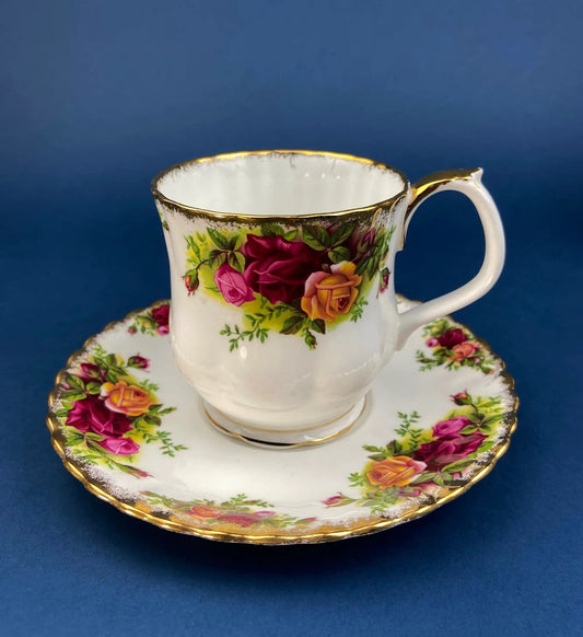 Royal Albert Cup and Saucer | Old Country Roses | Collectible Vintage | Collectors & Hosts
