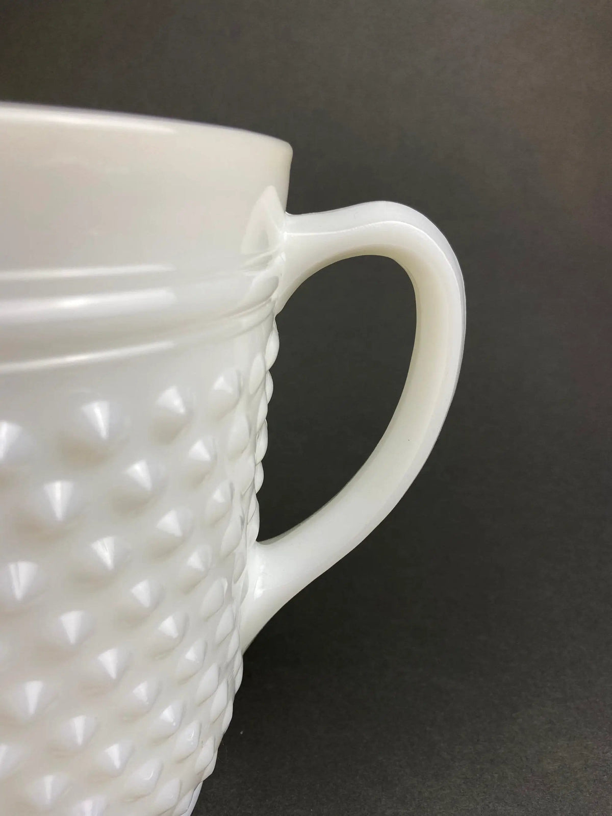Vintage Hobnail Milk Glass Pitcher | 64 oz | Collectible Vintage | Collectors & Hosts