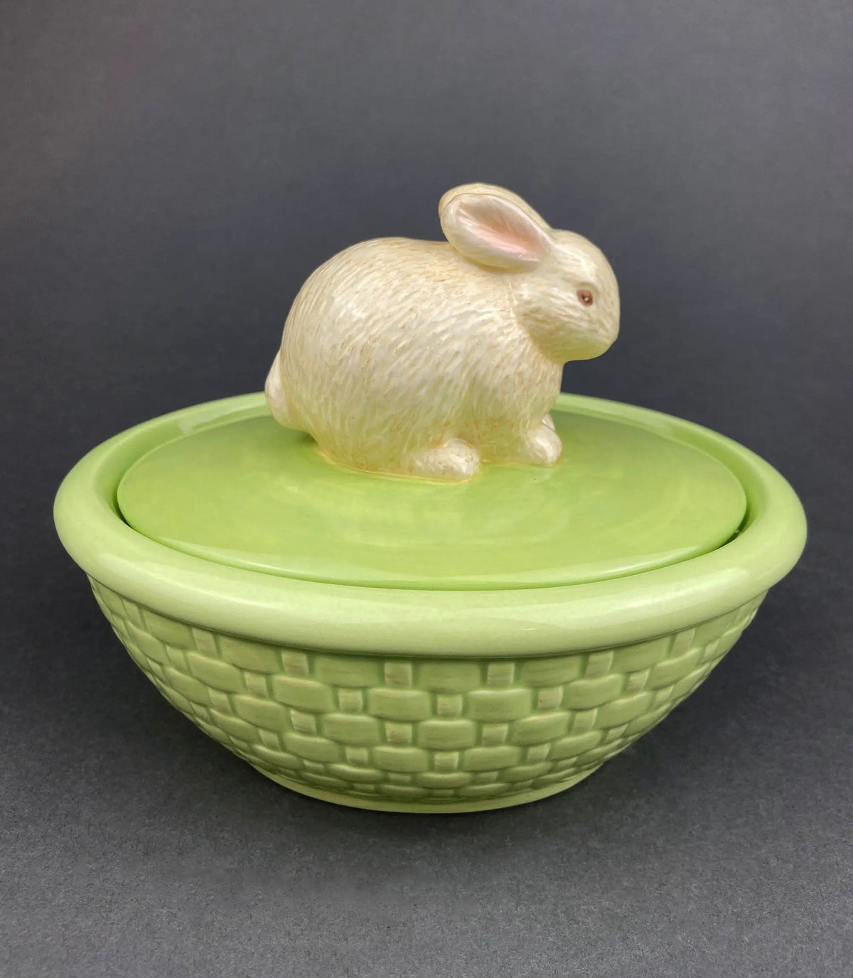 Couple of White Bunnies | Porcelain Rabbit Figurines | Set of 2 | Collectors & Hosts