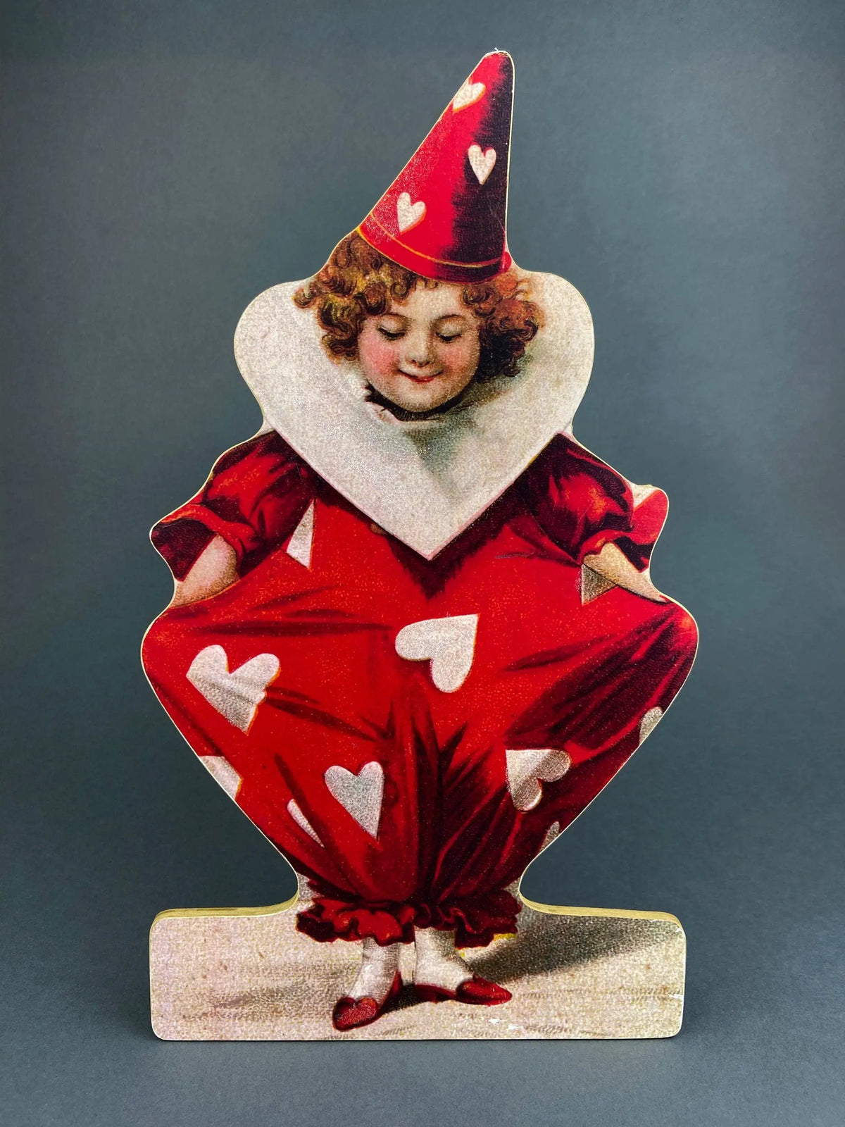 White Porcelain Cupid Soap Dish | Valentine Floral Detail | Heart Bowl | 5 Inch