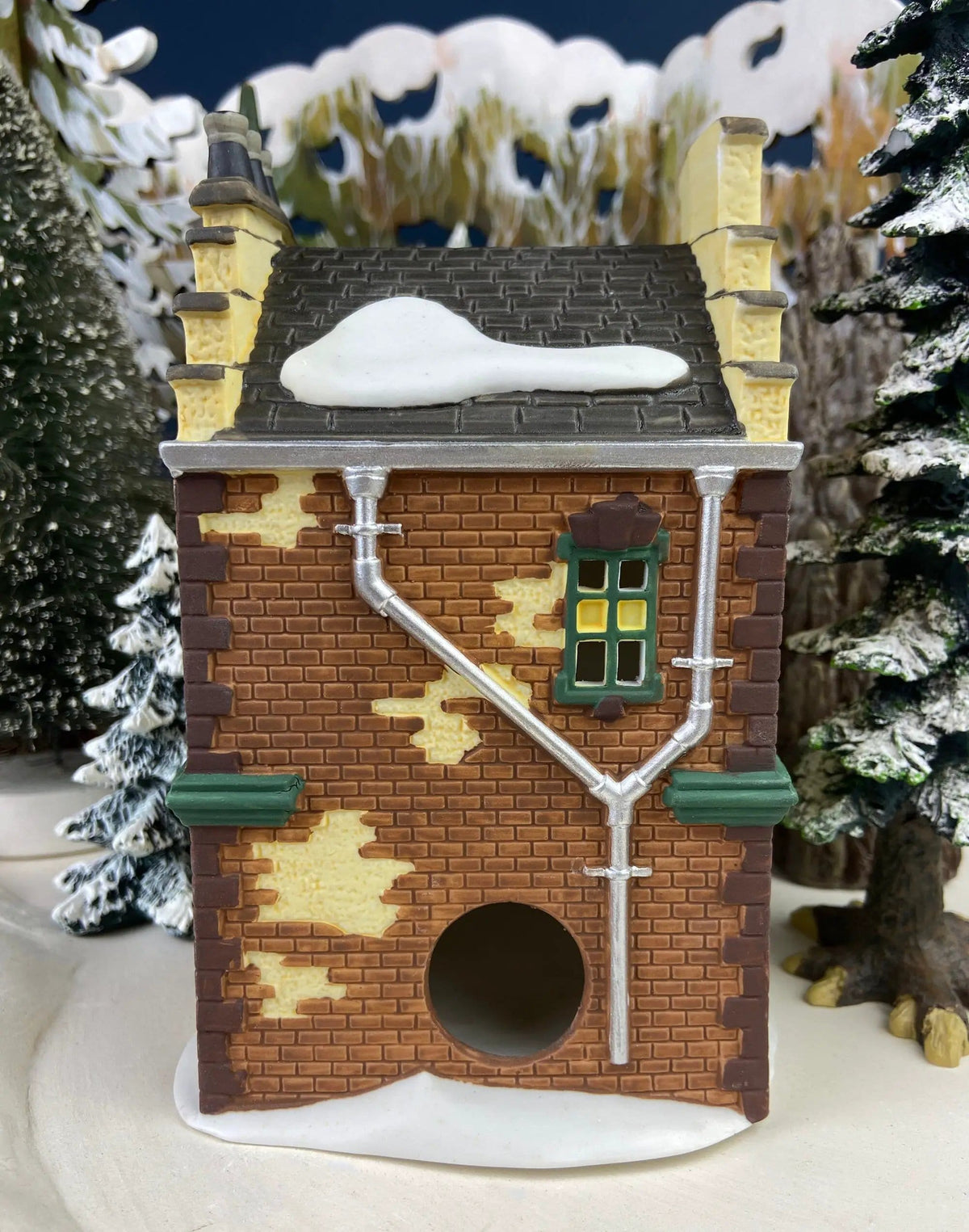 Department 56 Illuminated Christmas Village House | Faversham Lamps & Oil | Wicking, Whale Coal Oil, Glass Chimneys | Collectors & Hosts