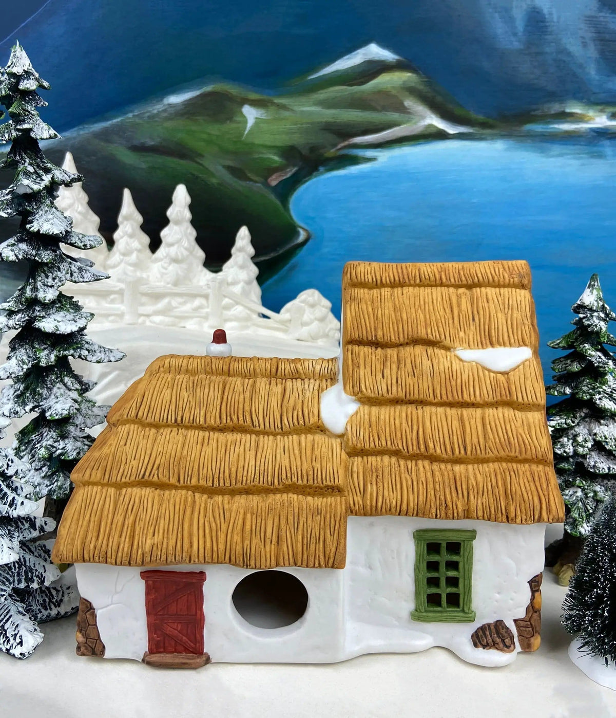 Department 56 Christmas Village Accessories | Illuminated Cottage of Bob Cratchit and Tiny Tim | Dicken's Village Series | Collectors & Hosts