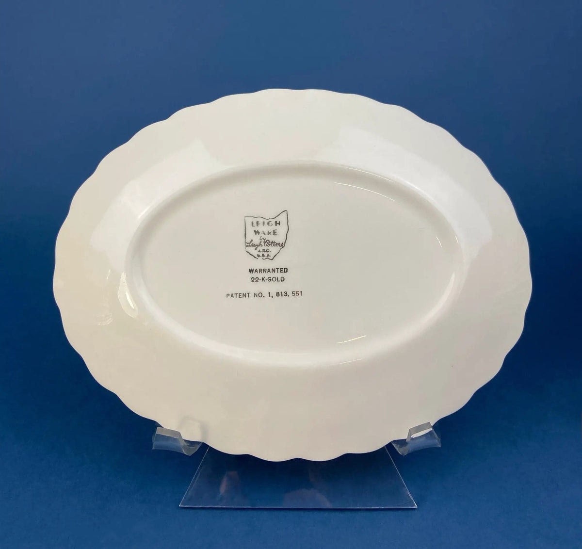 Vintage Dish Set | Leigh Wake by Leigh Potters | Set of 4 Placements: Dinner, Salad Plates, Soup, Salad Bowls, One Serving Dish & Teacups | Collectors & Hosts