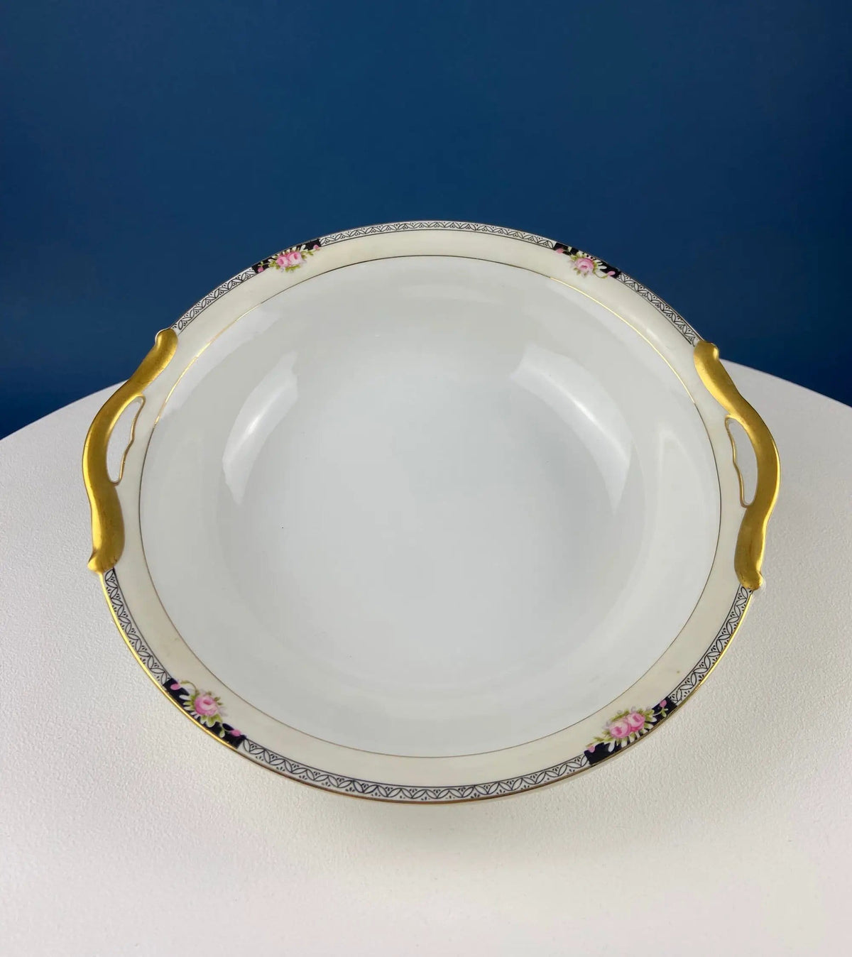 Classic Noritake Vintage Dinnerware | Beechmont Pattern | Small Rose Clusters with Black | Collectors & Hosts