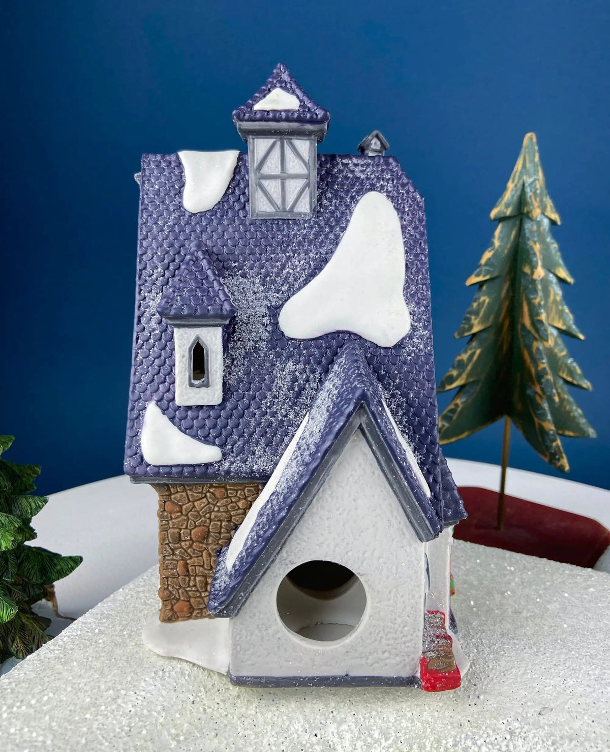 Neenee's Dolls and Toys by Department 56 | Christmas Village House | Illuminated North Pole Series | Collectors & Hosts