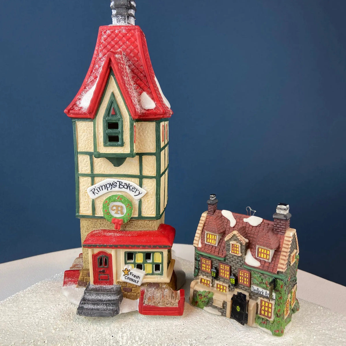Dept 56 Christmas Ornaments | Painted Porcelain | Dickens Village | Set Of 3