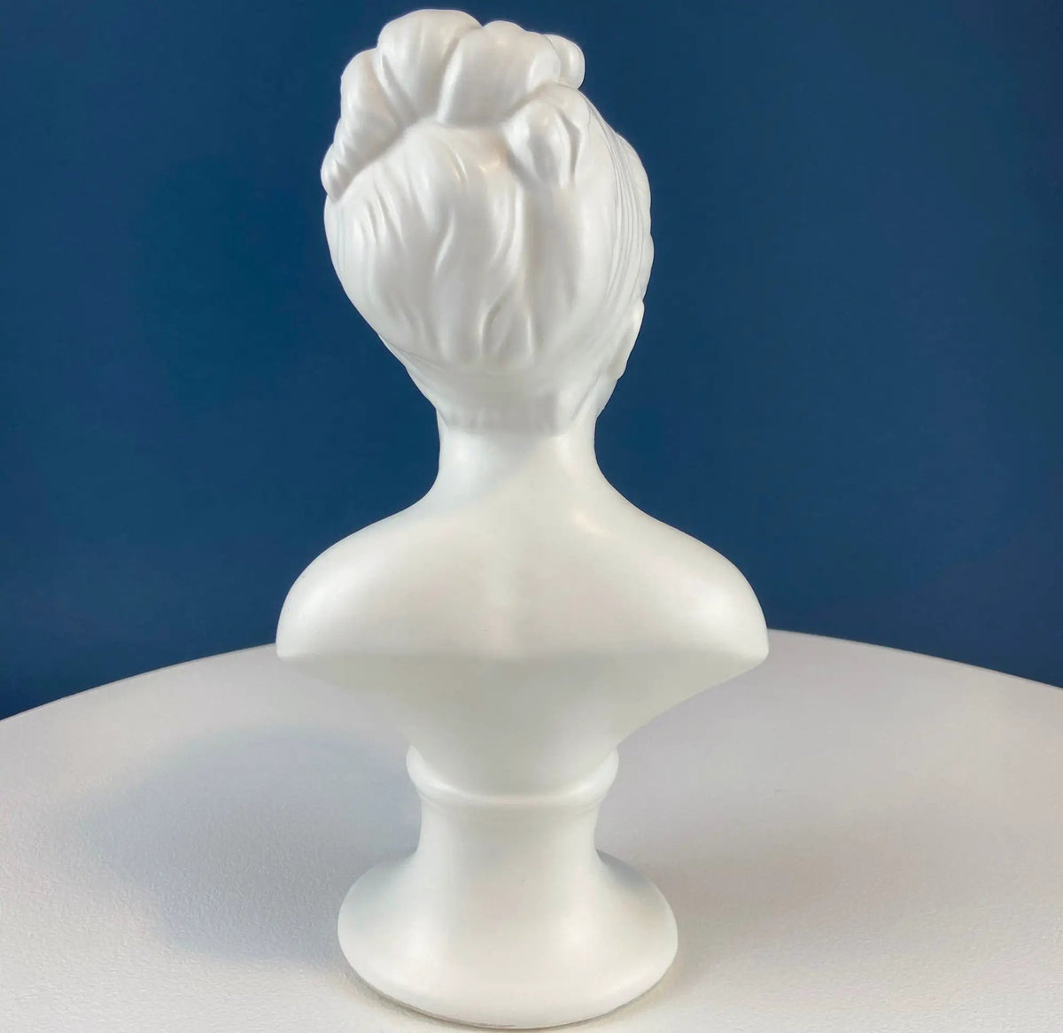 Victorian Children Porcelain Busts | Satin Finish | Set Of Two | 9 Inch