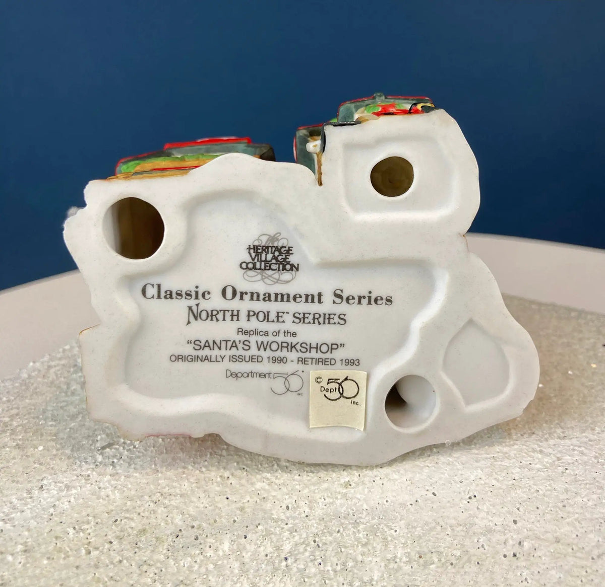 Dept 56 Christmas Ornaments | Painted Porcelain | Dickens Village | Set Of 3
