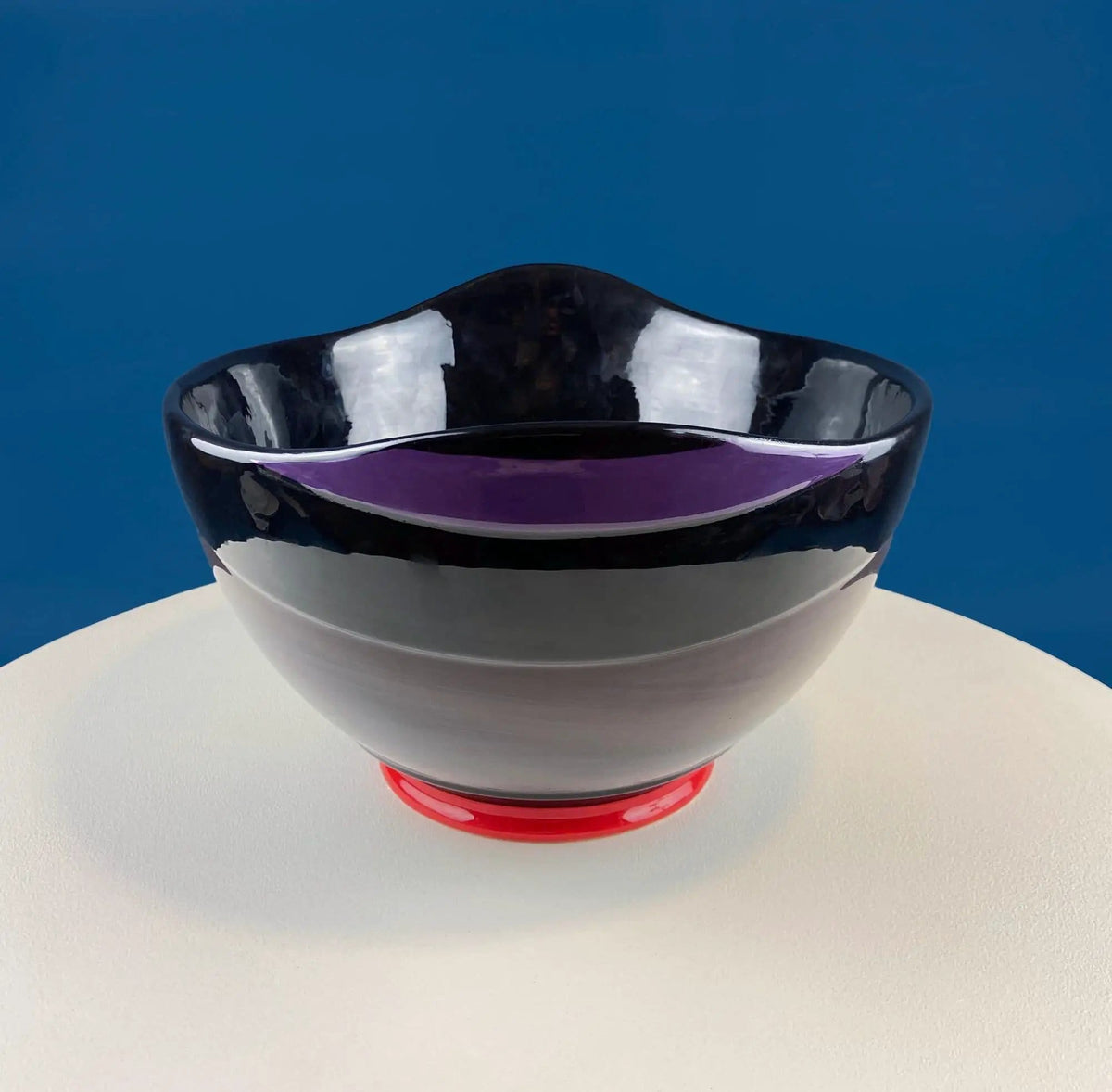 Large 12" Candy Bowl with Grinning Witch for Halloween Candy | Funny Trick or Treat Dish | Unusual Seasonal Fall Home or Retail Decor | Collectors & Hosts