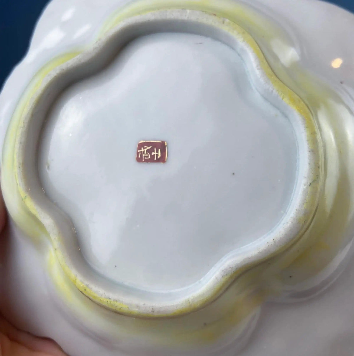 Old Hand Painted Porcelain Serving Bowl or Decorative Victorian Centerpiece with | Rich Gold Beaded Framework | Roses Motif | Collectors & Hosts
