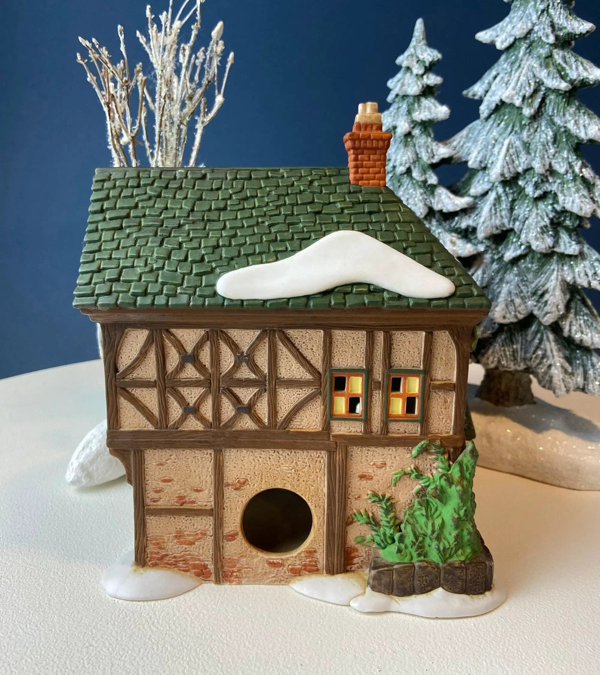 Illuminated Christmas Village T | Puddlewick Spectacle Shop by Dept | 56 | Collectors & Hosts