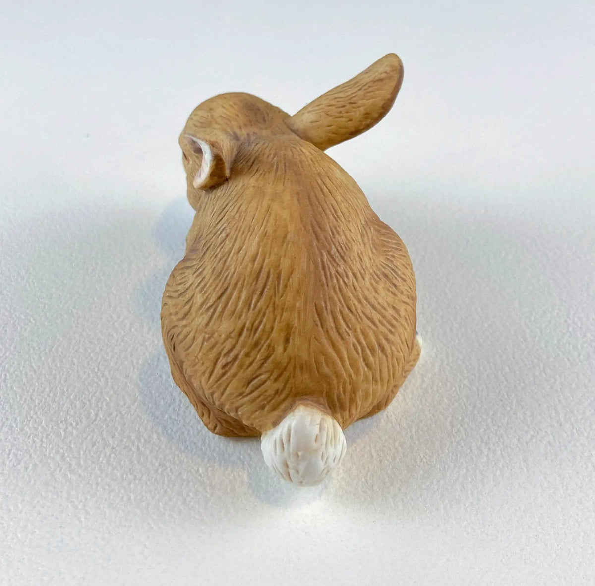 Lefton Brown Porcelain Bunny | Small Cute Hand Painted Rabbit Statuette | Easter Celebration | Gift for Him Her Kid Bunny Collector