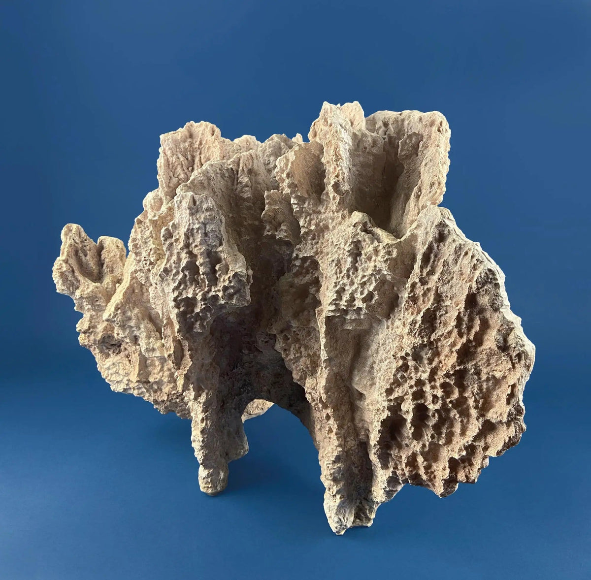 Imitation Coral Sculpture for Coastal Themed Home Rock Garden Aquarium | Vacation Property Tropical Display | Collectible Vintage | Gift for Dad, Fisherman