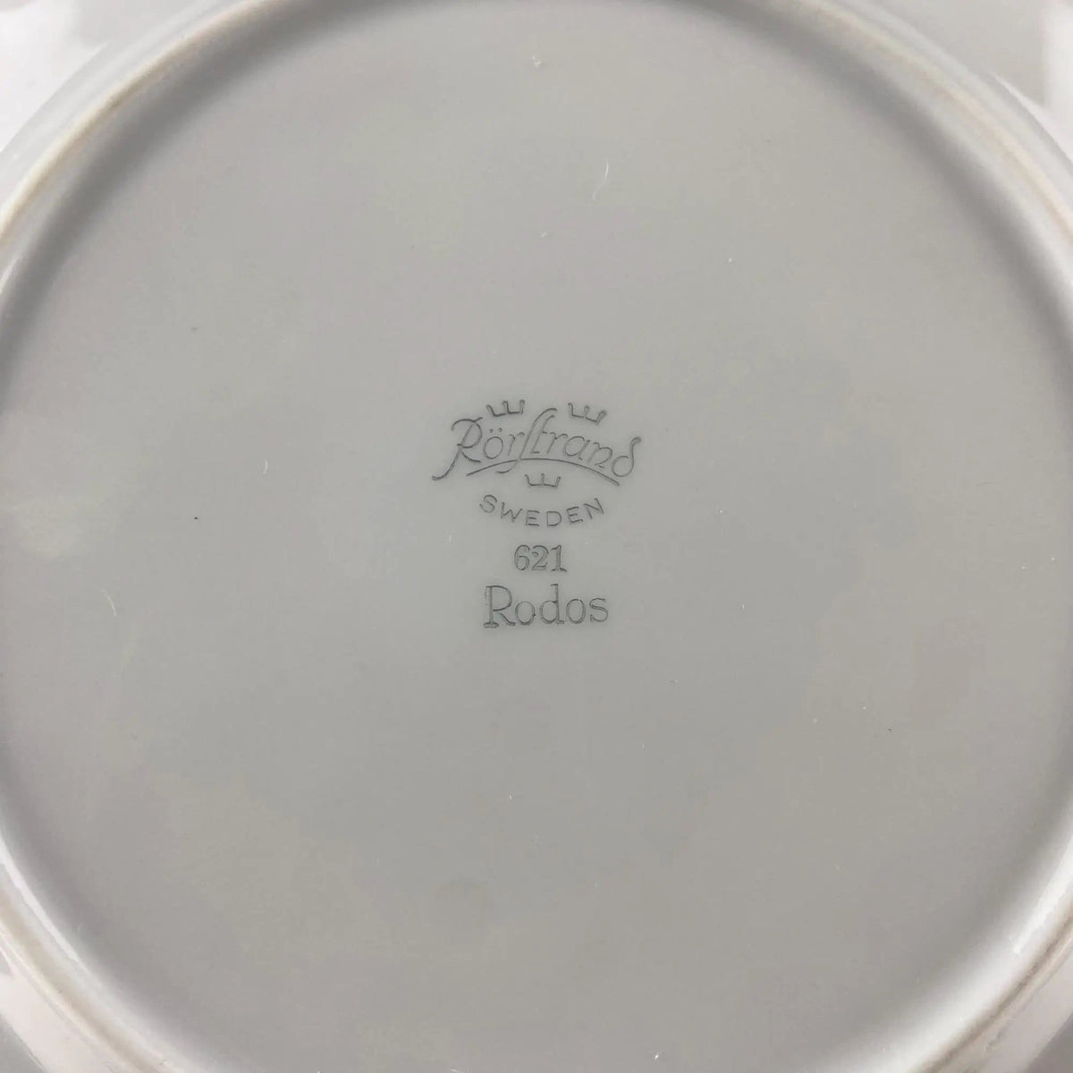 Rorstrand Rodos Espresso Dessert Modern Dish Set | 1900's Swedish Coffee Breakfast Set for 11 | Leaf Motif | Collectors & Hosts