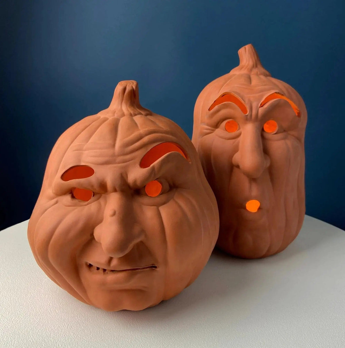 Halloween Lantern Grinning Pumpkin with Light | Fall Porch Window Decor | Home or Retail Celebration | Gift for Him or Her