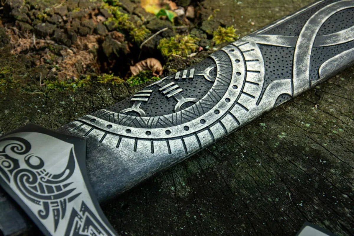 Hand-Forged Viking axe | Steel | Hatchet | Home