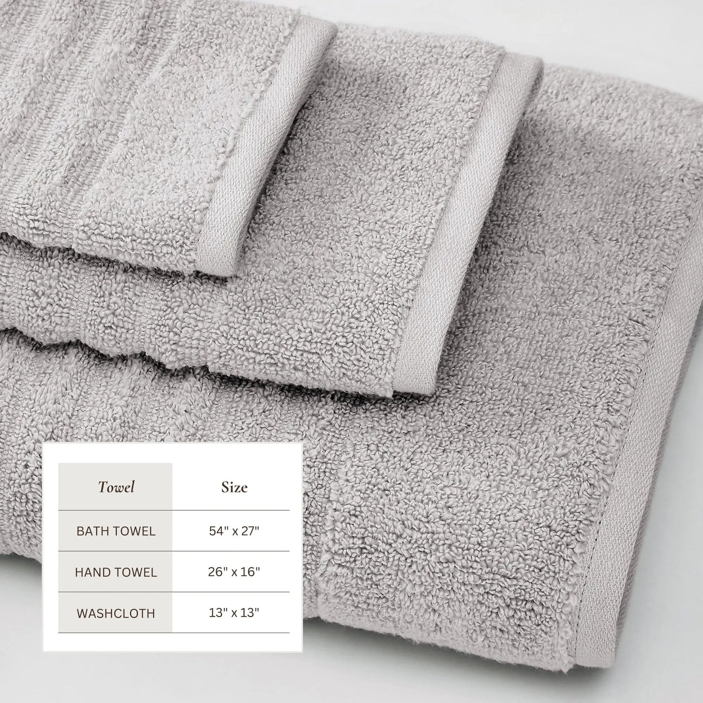 Luxury Combed Cotton Bath Towel Set - Karina Collection from PriceLows™