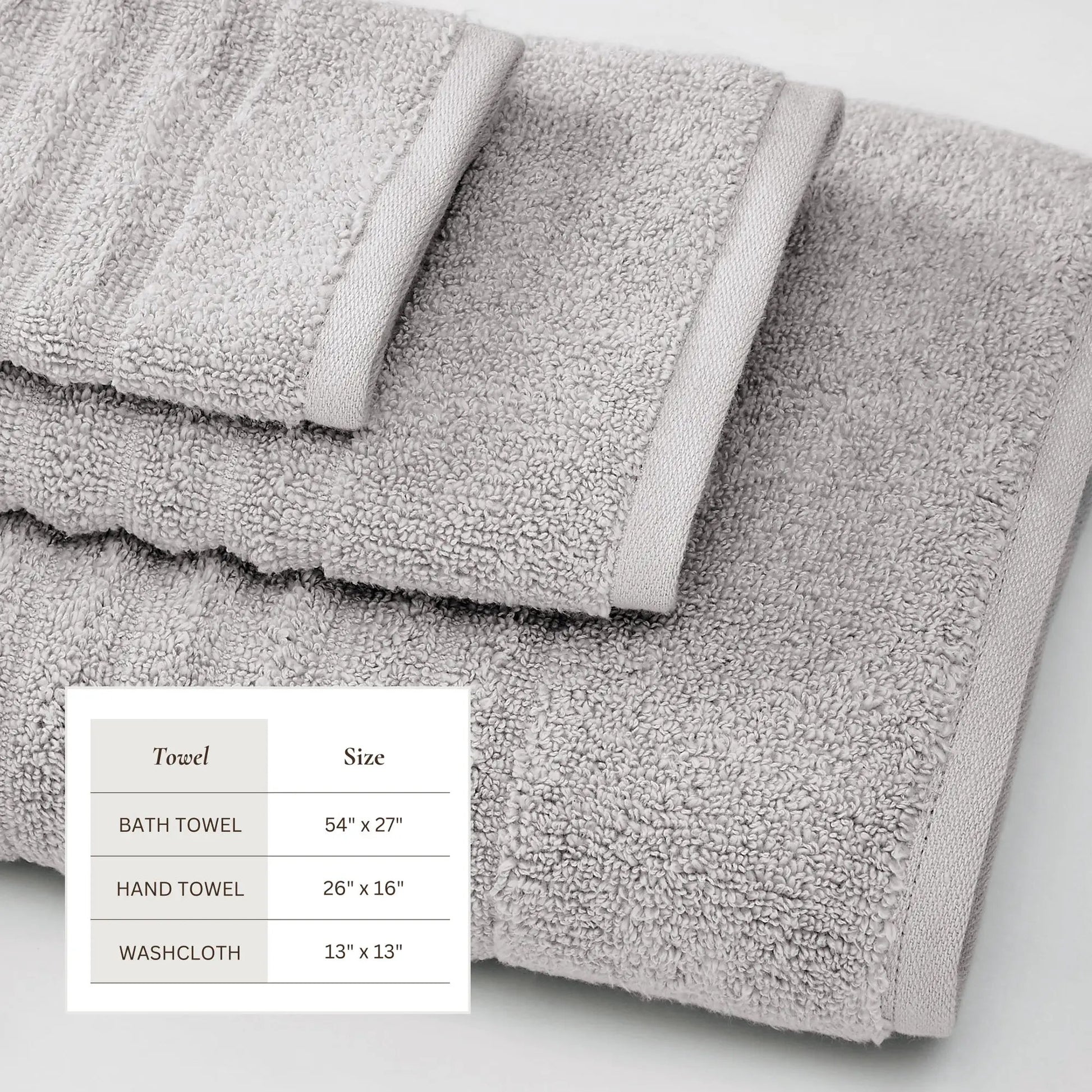 Luxury Combed Cotton Bath Towel Set - Karina Collection from PriceLows™