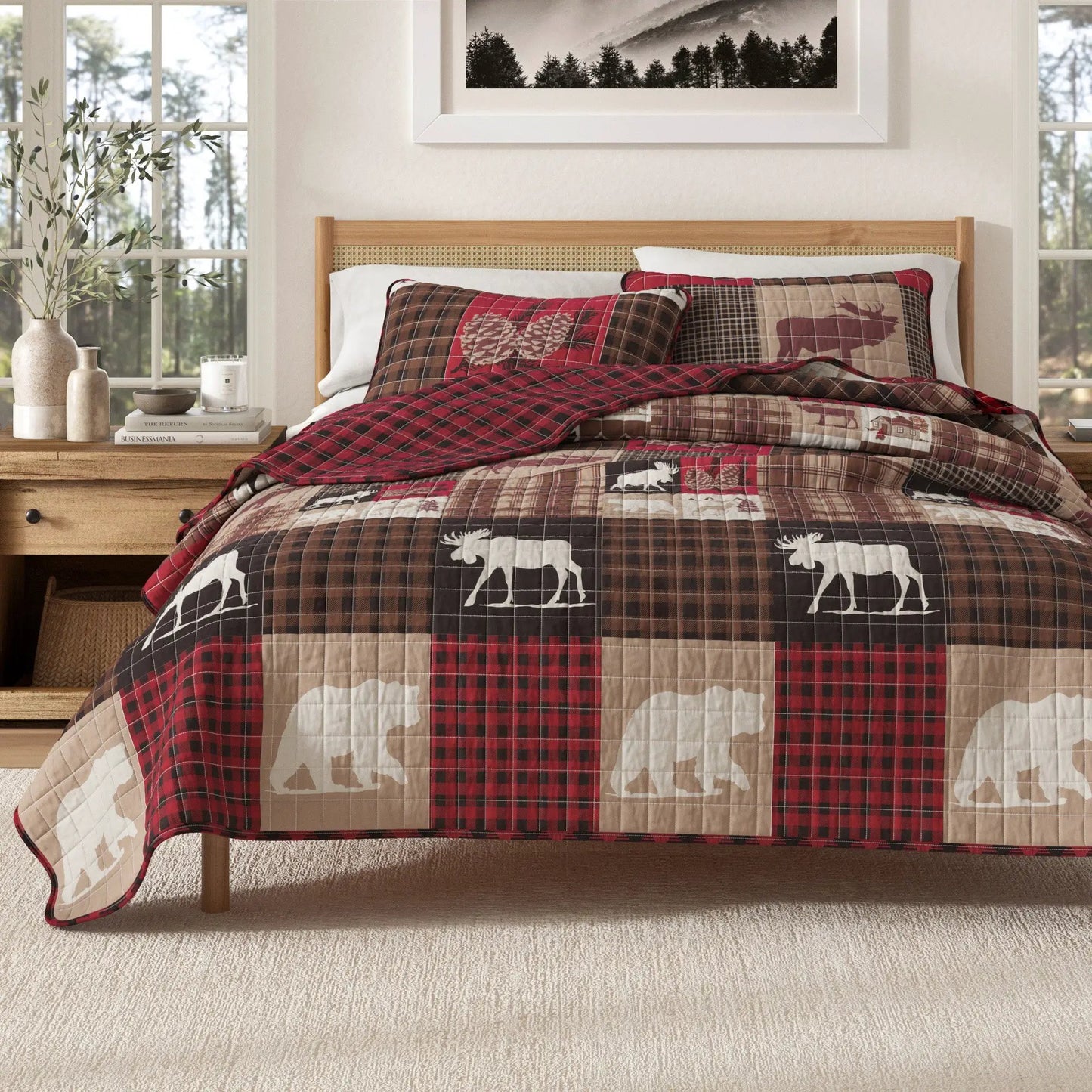 Rustic Landscape Quilt Set - Matthew Collection from PriceLows™