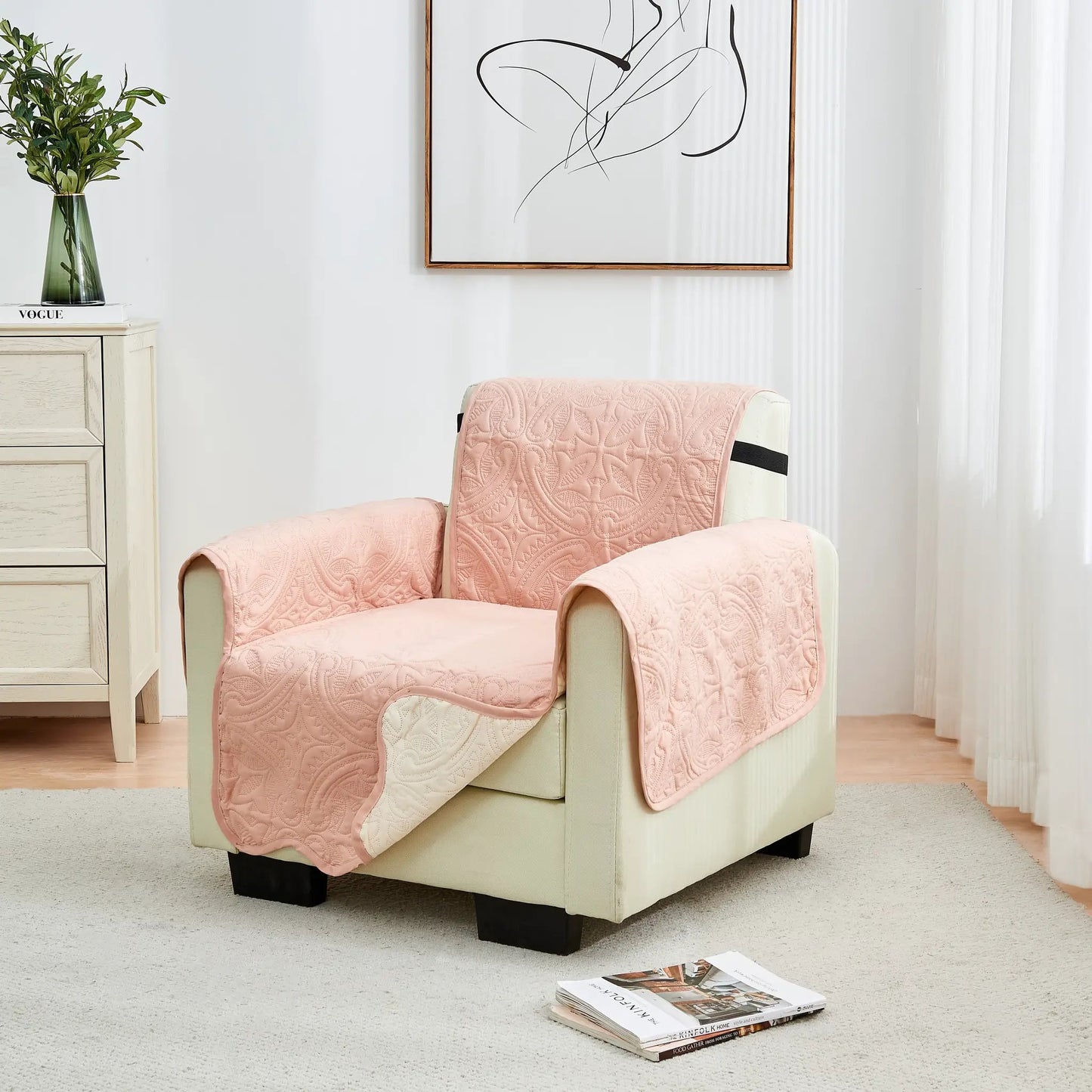 Medallion Solid Furniture Protector - Elenor Collection from PriceLows™