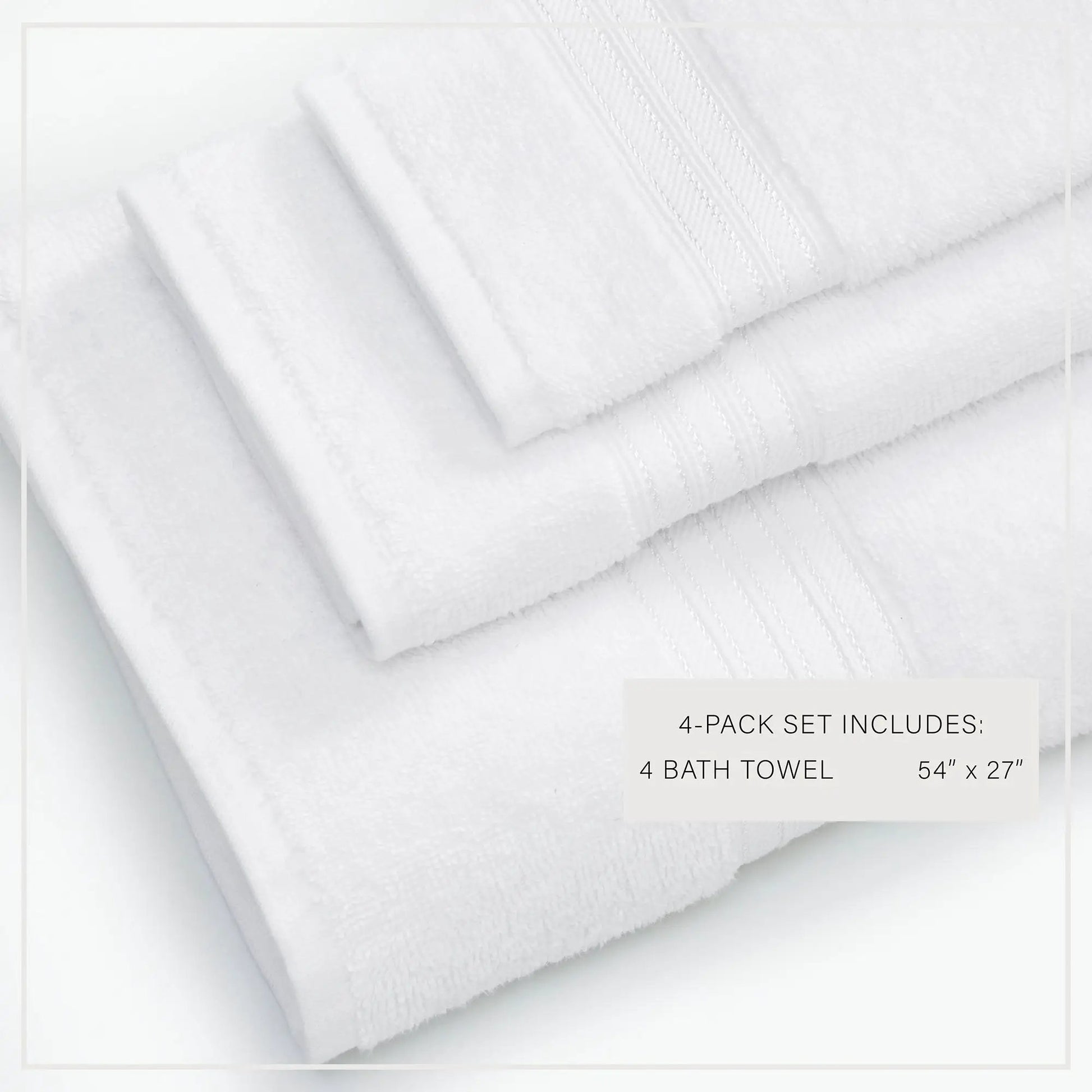 Cotton Terry Bath Towel Set - Cooper Collection from PriceLows™