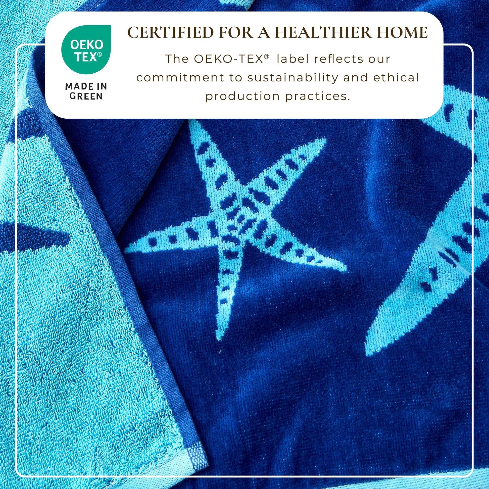 Cotton Velour Beach Towel - Maui Collection from PriceLows™