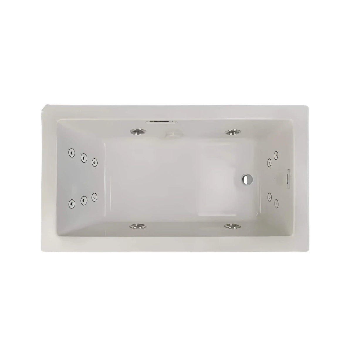 Jacuzzi Elara 72-Inch Drop-In Whirlpool Bathtub With 10 AccuPro Jet | 72 Inch | Bathroom Use | Bathroom